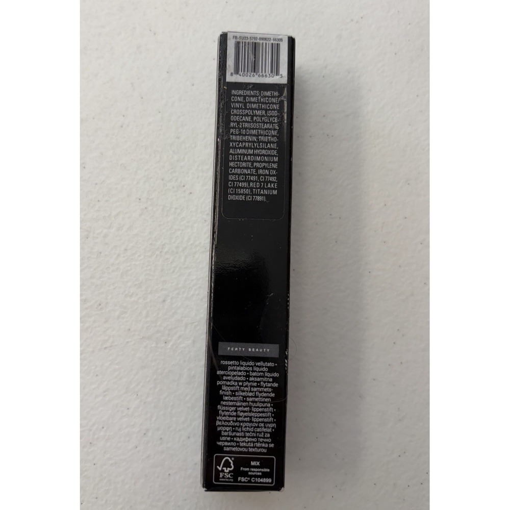 FENTY ICON VELVET LIQUID LIPSTICK RIRI 04  NEW IN BOX - Picture 2 of 4